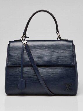 Louis Vuitton Indigo Epi Leather Cluny MM Bag